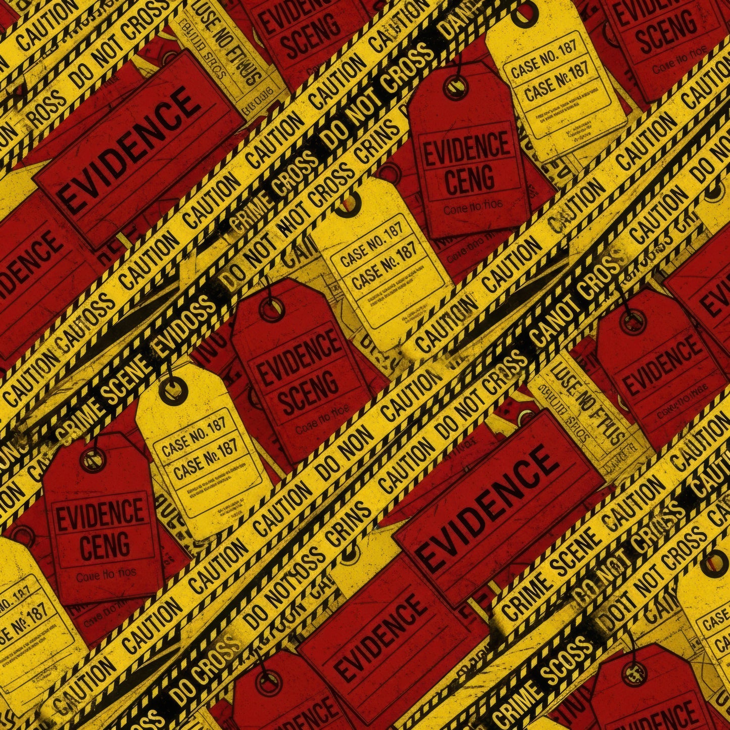 Crime scene 1 - vinyl wrap seamless