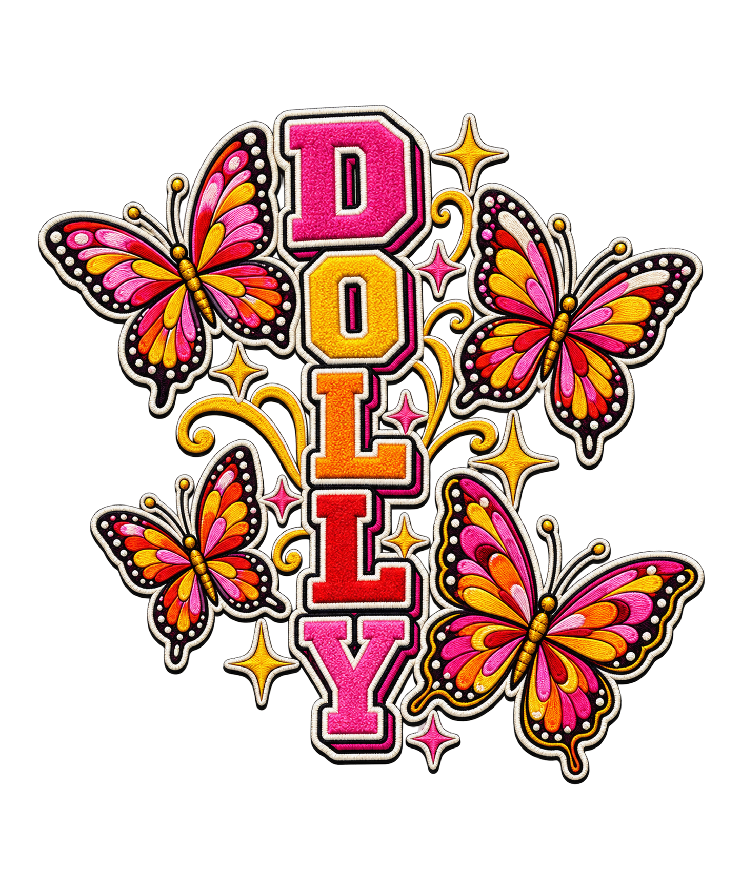 Dolly 1 - ready to press sublimation transfer print