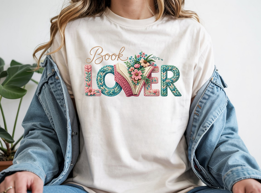 Book lover - ready to press sublimation transfer print