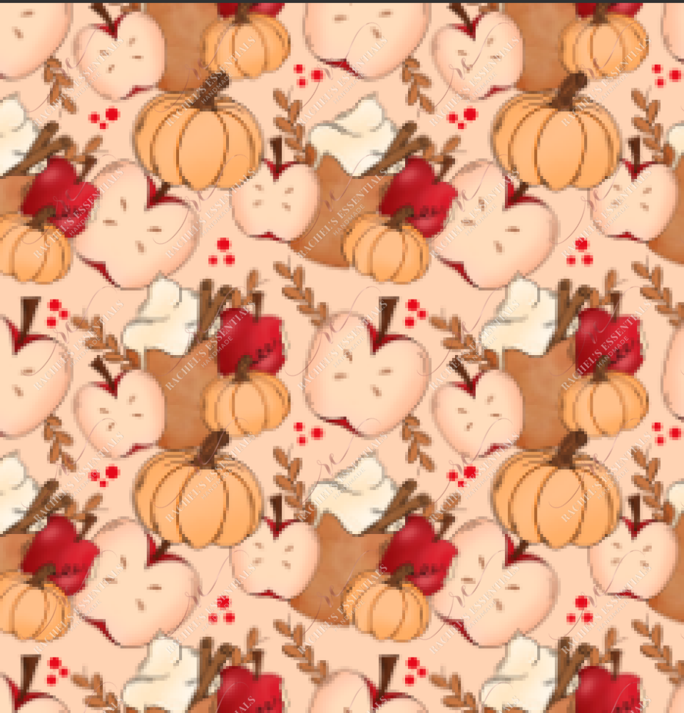 Apple Cider - Ready To Press Sublimation Transfer Print Seamless Sublimation
