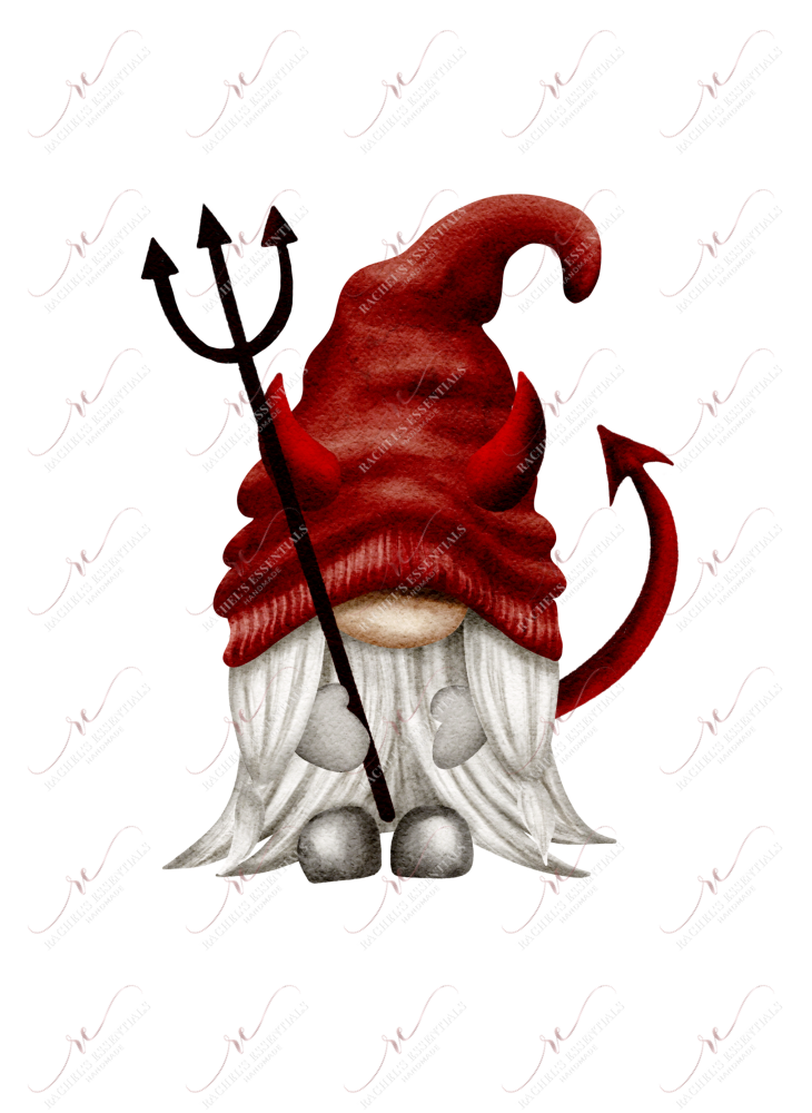 1.24 Devil Gnome sticker freeshipping - Rachel's Essentials