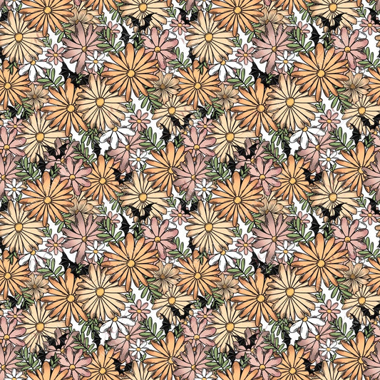 Floral - Ready To Press Sublimation Transfer Print Seamless 10/23 Sublimation