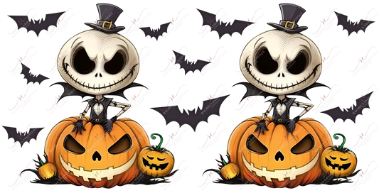Jack And Pumpkins - 16Oz Vinyl Libbey Wrap
