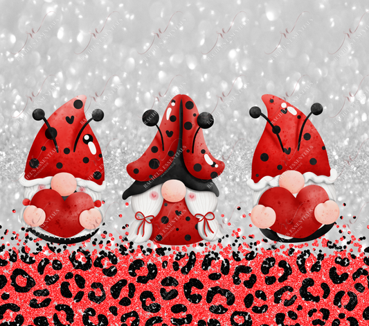 Lady Bug Gnome - Vinyl Wrap Vinyl