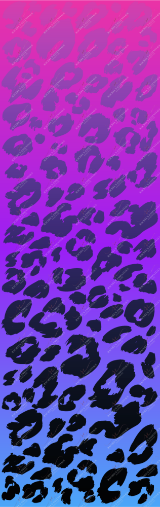 OmbrΓ© Leopard - Vinyl Pen Wrap