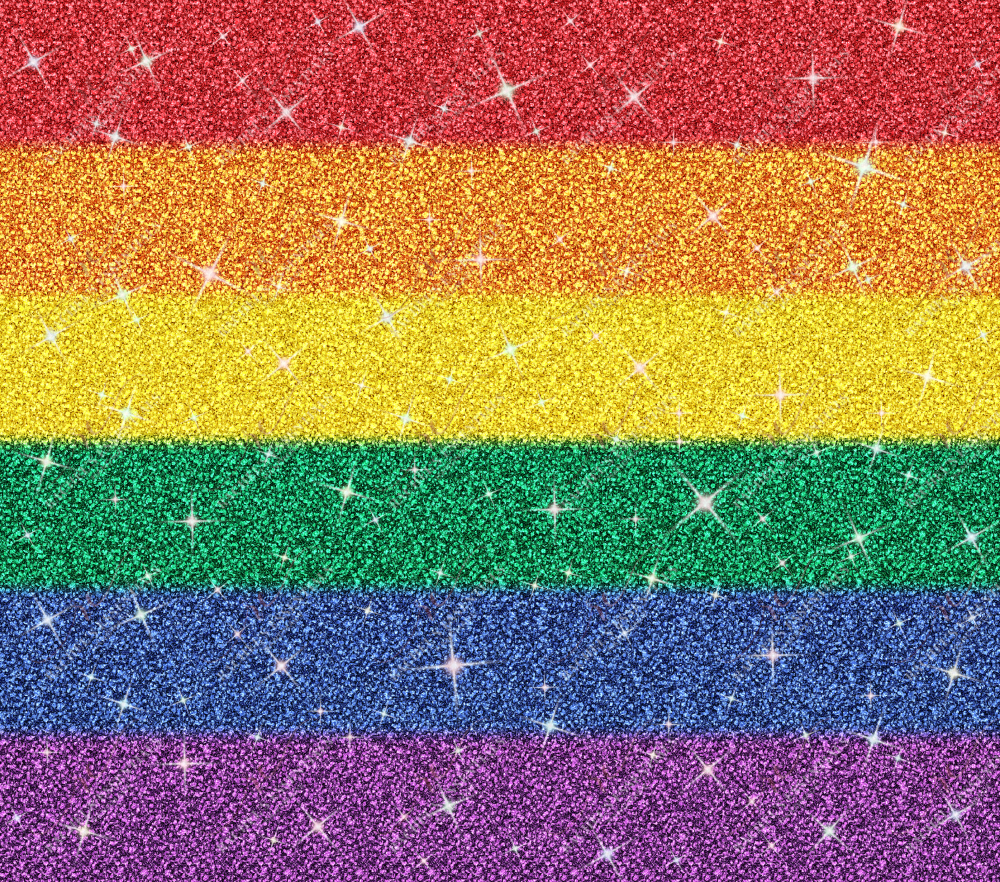 Sparkly Rainbow - Ready To Press Sublimation Transfer Print Sublimation