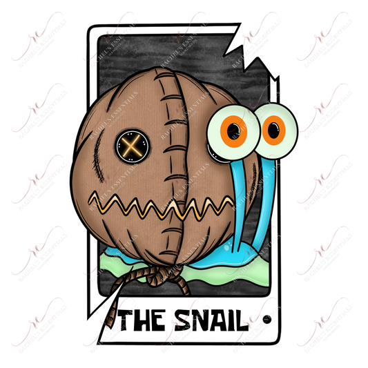 The Snail - Ready To Press Sublimation Transfer Print Sublimation