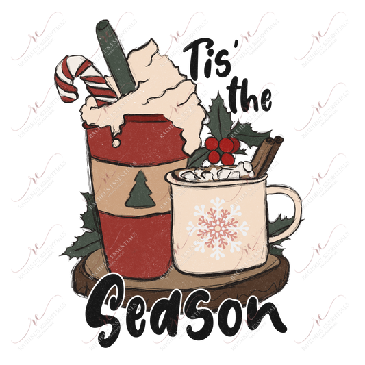 Tis The Season - Ready To Press Sublimation Transfer Print Sublimation