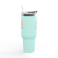 Insulated Travel Mug with Rainbow Design, Mental Health Matters - Reusable Cup for Coffee, Tea, Gifts for Her, Wellness Products