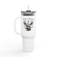 Momma I'm coming home | Gothic Insulated Travel Mug, Perfect for Home, Office, Camping, Halloween, Customizable Design