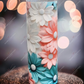 3D Floral 20Oz Shimmer Tumbler