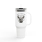 Momma I'm coming home | Gothic Insulated Travel Mug, Perfect for Home, Office, Camping, Halloween, Customizable Design