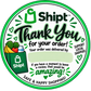 Shipt thank you stickers