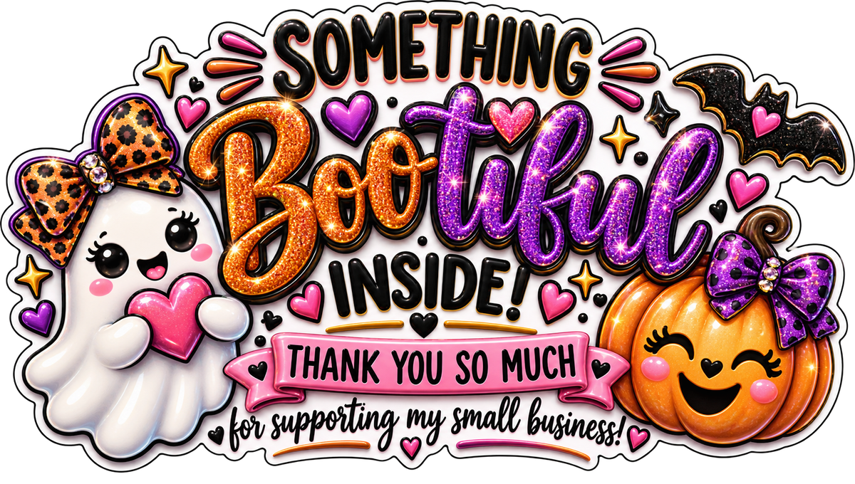 Bootiful stickers