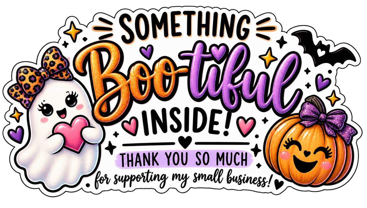 Bootiful stickers