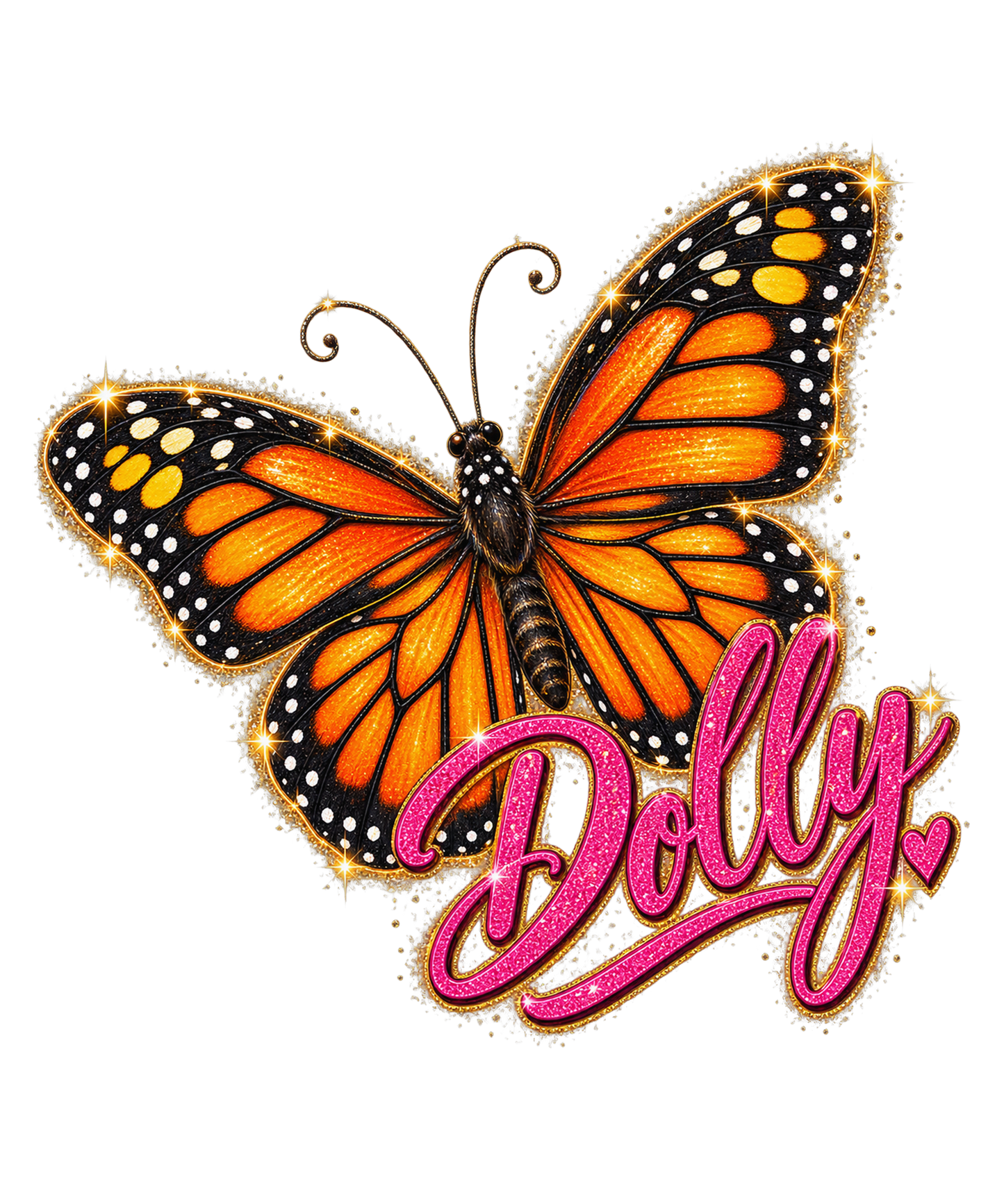 Dolly 3 - ready to press sublimation transfer print