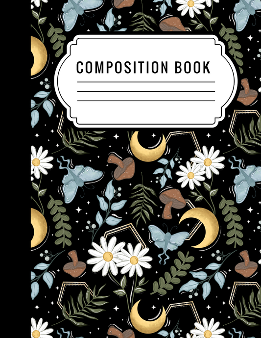 Composition notebook vinyl