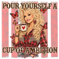 Dolly 6 - ready to press sublimation transfer print
