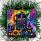 Hocus Pocus neon - ready to press sublimation transfer print seamless