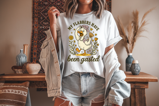 Flabber gasted - ready to press sublimation transfer print