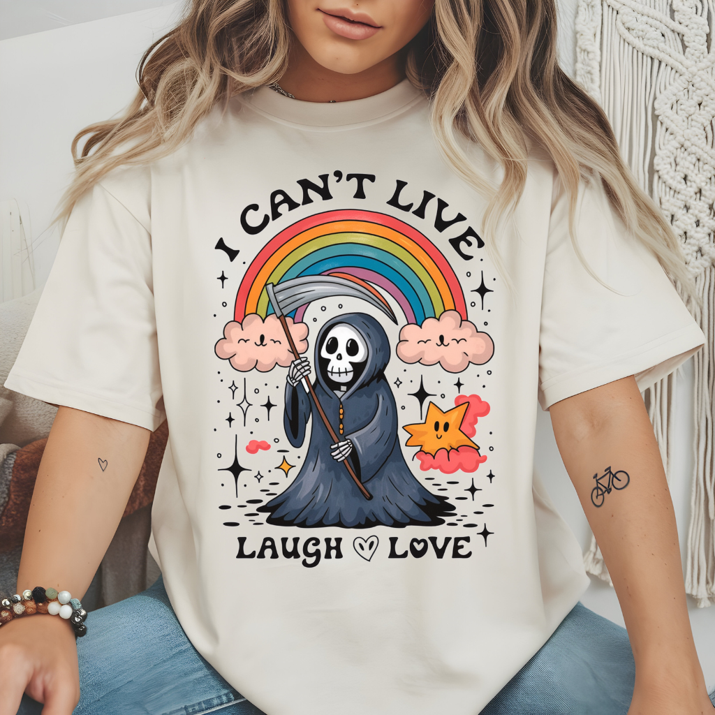 Can't live laugh love - ready to press sublimation transfer print