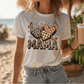 Brown hearts mama - ready to press sublimation transfer print