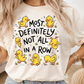 Ducks not in a row - ready to press sublimation transfer print