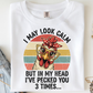 I  may look calm - ready to press sublimation transfer print