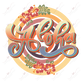 Aloha - Ready To Press Sublimation Transfer Print Sublimation