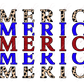 America - Ready To Press Sublimation Transfer Print Sublimation