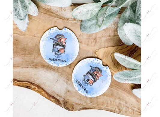 American Mama Car Coaster - Soft