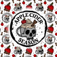Apple Cider Season Logo - Ready To Press Sublimation Transfer Print Sublimation