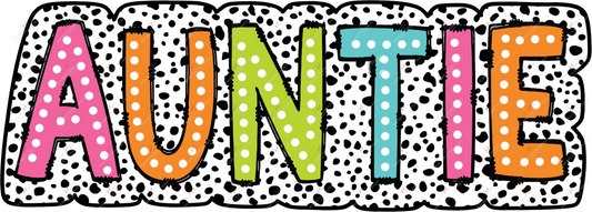 Auntie Dalmation Decal