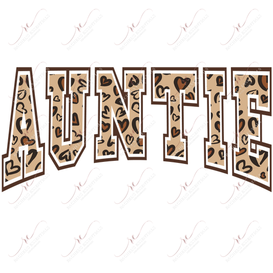 Auntie Leopard Decal