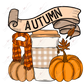 Autumn - Clear Cast Decal