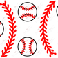 Baseballs - 16Oz Vinyl Libbey Wrap
