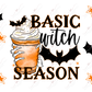 Basic Witch Season - 16Oz Vinyl Libbey Wrap