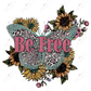 Be Free Butterfly - Ready To Press Sublimation Transfer Print Sublimation