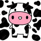 Black Cow Print - 16Oz Vinyl Libbey Wrap