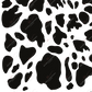 Black Cow Print - Vinyl Pen Wrap