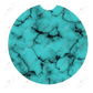 Black Teal Marble Car Coaster - Ready To Press Sublimation Transfer Print Sublimation
