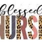 Blessed Nurse - Ready To Press Sublimation Transfer Print Sublimation