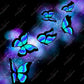 Blue Glow Butterflies - Vinyl Wrap