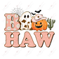 Boo Haw - Clear Cast Decal