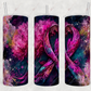 Breast Cancer Ribbon Colorful - Ready To Press Sublimation Transfer Print Sublimation