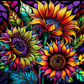 Bright Floral- Ready To Press Sublimation Transfer Print Sublimation