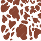 Brown Cow Print - Vinyl Pen Wrap