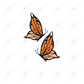 Butterflies - Ready To Press Sublimation Transfer Print Sublimation