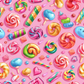 Candy 13 - Ready To Press Sublimation Transfer Print Seamless Sublimation