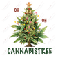 Cannabistree Christmas- Ready To Press Sublimation Transfer Print 11/23 Sublimation
